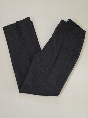 Ann Taylor Petite Dress Pants Womens Size OP Dark‎ Navy Blue Yellow Side Stitch